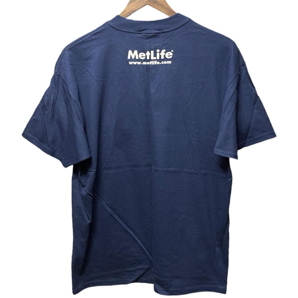 vintage 90s snoopy graphic MetLife Charlie Brown short sleeve casual T-shirt - Picture 6 of 7